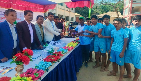 কাপ্তাইয়ে কাবাডির লড়াই: শিরোপা জিতল চিৎমরম উচ্চ বিদ্যালয়