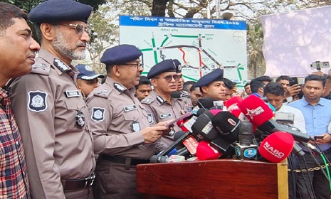 ‘একুশে ফেব্রুয়ারিতে রাজধানীতে ১৫ হাজার পুলিশ মোতায়েন’