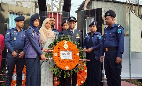 নগরকান্দায় শহীদ দিবস ও আন্তর্জাতিক মাতৃভাষা দিবস পালিত