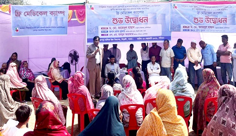 এনপিসিবিএল-এর উদ্যোগে ফ্রি মেডিকেল ক্যাম্পে স্থানীয়দের চিকিৎসাসেবা