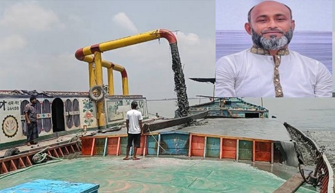 নারায়ণগঞ্জে যুবদল নেতা নোবেলের বিরুদ্ধে অবৈধভাবে বালু উত্তোলন ও নদী ভরাটের অভিযোগ