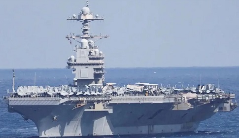 ইরান যুদ্ধ থেকে ফিরে যাচ্ছে বিশ্বের বৃহত্তম যুদ্ধজাহাজ