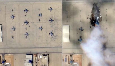 মার্কিন ঘাঁটিতে ইরানের হামলা, ১২ মার্কিন সেনা আহত 