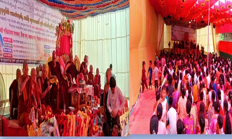 কাপ্তাইয়ে প্রয়াত মংলু মারমা ও ম্রাজুপ্রু মারমা স্মরণে দুই দিনব্যাপী মহতী পুণ্যদান অনুষ্ঠান সম্পন্ন