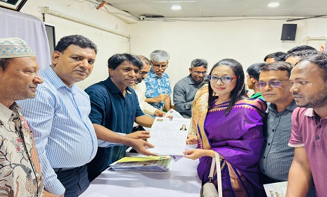 গোপালগঞ্জের সংরক্ষিত নারী আসনে মনোনয়ন ফরম জমা দিলেন সাবরিনা শুভ্রা