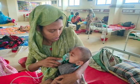 গোপালগঞ্জে ২৪ ঘন্টায় হামের উপসর্গে হাসপাতালে ১৫ রোগী 