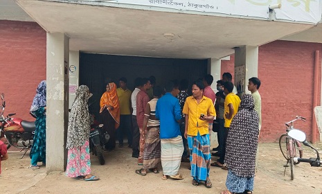 রাণীশংকৈলে সেফটি ট্যাংকে পড়ে যুবকের মৃত্যু