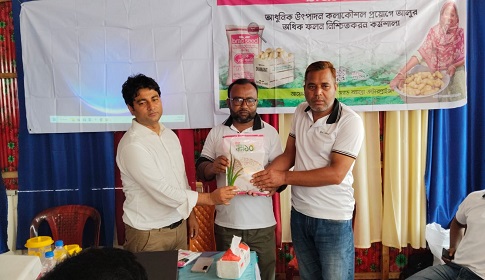 আধুনিক উৎপাদন কৌশলে আলুর অধিক ফলনে ব্র্যাক সীডের কর্মশালা