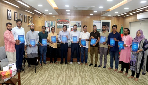 গোবিপ্রবি’তে গবেষণা সংকলনের মোড়ক উন্মোচন