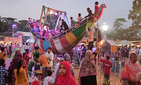 সুবর্ণচরে জমকালো আয়োজনে শেষ হলো লোকজ মেলা