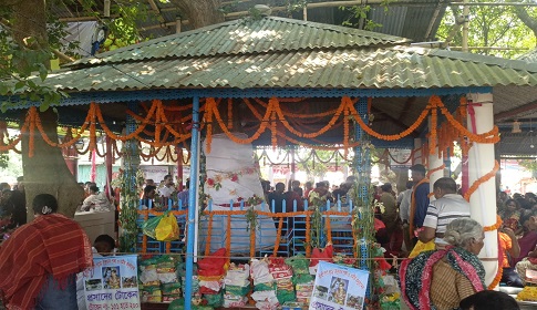 বাবা বুড়োঠাকুরের গাছতলা ধামে ৪ দিনব্যাপী বৈশাখী উৎসব ও লোকজ মেলা শুরু 