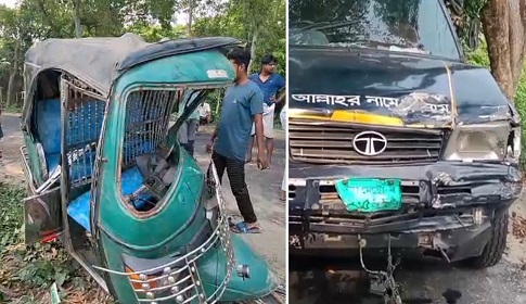 মুন্সীগঞ্জে সড়ক দুর্ঘটনায় অন্তঃসত্ত্বা নারীসহ আহত ৭