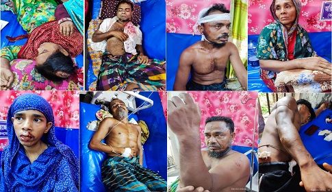 শ্যামনগরে জমি নিয়ে বিরোধ, দুই পক্ষের সংঘর্ষে আহত ১৪ 