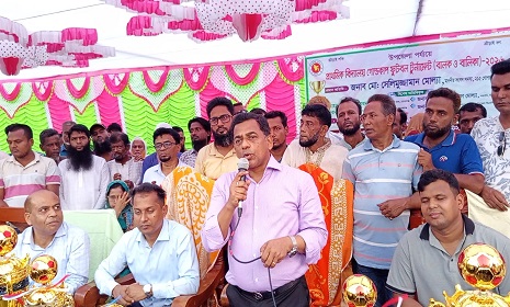 মাদকমুক্ত সমাজ গড়তে খেলাধুলার বিকল্প নেই’