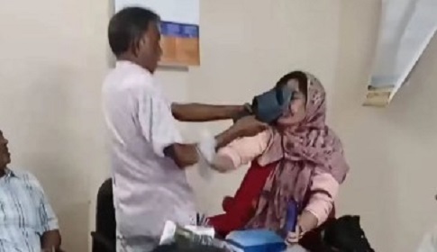 নারী শিক্ষক লাঞ্ছিত, আমাদের সকলের অপমান