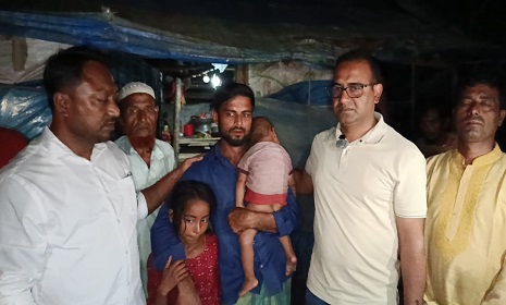 পানিতে ডুবে দুই বোনের মৃত্যু, পরিবারের পাশে দাঁড়ালেন শাহজাহান এমপি