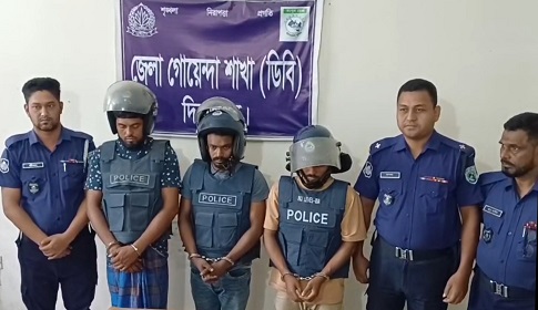 দিনাজপুরে চুরি করতে গিয়ে বৃদ্ধাকে হত্যা, গ্রেপ্তার ৩
