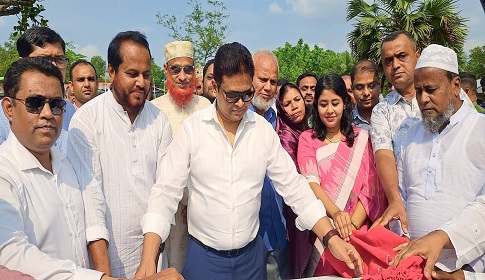 কাপাসিয়ায় খাল পুনঃখনন উদ্বোধন