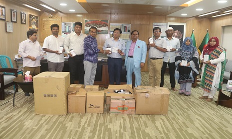 গোবিপ্রবিতে ৯ বিভাগে কেমিক্যাল সরবরাহ, মেডিকেল সেন্টারে নতুন সরঞ্জাম সংযোজন