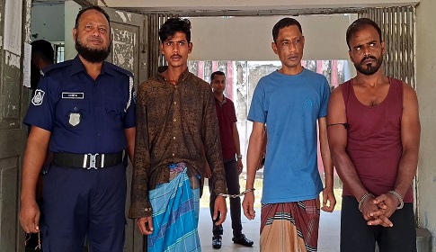 আগৈলঝাড়ায় ইয়াবাসহ তিন ব্যবসায়ী গ্রেফতার