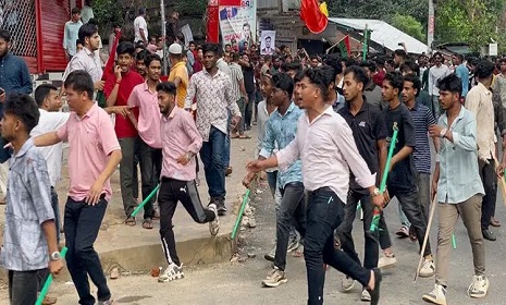রাঙ্গামাটিতে ছাত্রদলের দুই পক্ষের সংঘর্ষ, ১৪৪ ধারা জারি