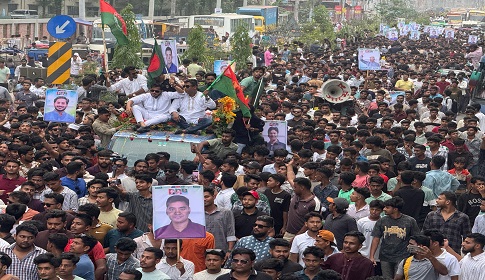 নোয়াখালীতে ছাত্রদলের বিশাল শোভাযাত্রা, নেতৃত্বে নতুন উদ্দীপনা