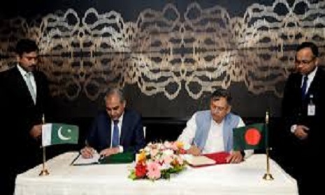 মাদক পাচার প্রতিরোধে বাংলাদেশ-পাকিস্তানের মধ্যে সমঝোতা সই