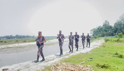 কুড়িগ্রাম সীমান্তে বিজিবির কড়া নজরদারি, অবৈধ অনুপ্রবেশ ঠেকাতে সর্বোচ্চ সতর্কতা