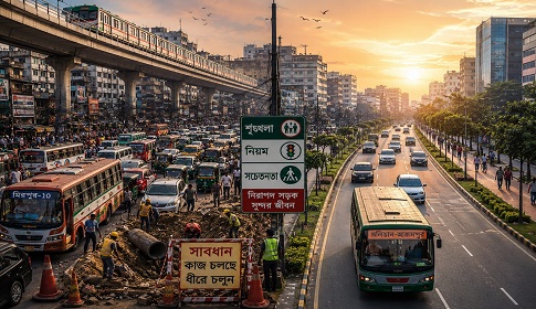 স্থবির পথের স্বপ্নহারা নগর
