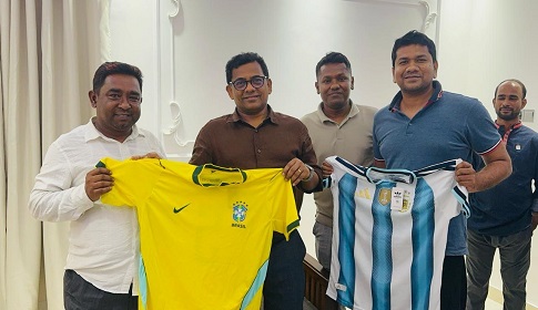 ব্রাজিল-আর্জেন্টিনার প্রতীকী ম্যাচের আয়োজন কাশিয়ানীতে