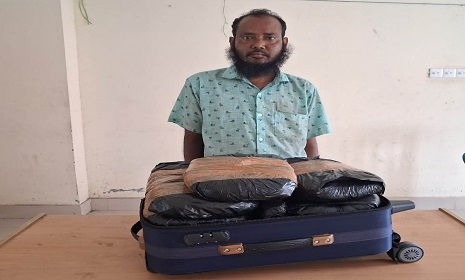 কোটালীপাড়ায় চোরাই মাল সন্দেহে তল্লাশি, ট্রলি ব্যাগে মিলল ১০ কেজি গাঁজা