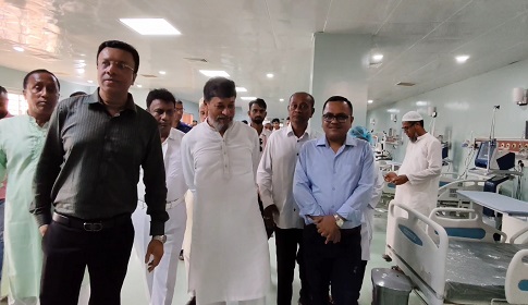 উদ্বোধনের সাড়ে তিন বছর পর মাদারীপুরে ১০ শয্যাবিশিষ্ট আইসিইউ চালু