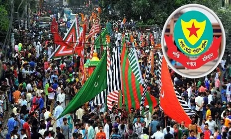 ‘তাজিয়া মিছিলে অস্ত্র-আতশবাজি নিষিদ্ধ’