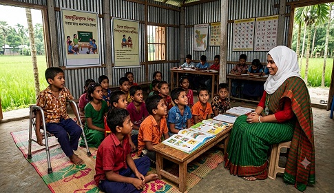 অন্তর্ভুক্তিমূলক শিক্ষার প্রসার ও সামাজিক চ্যালেঞ্জ মোকাবিলা 
