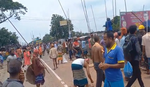 ভাঙ্গায় দু'পক্ষের ১৬ গ্রামবাসীর সংঘর্ষে আহত কমপক্ষে ৫০