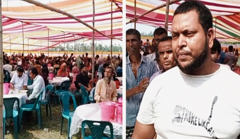 সোনাতলায় ১৬ হাজার মানুষের মহাভোজ, অলৌকিক নাকি সুপরিকল্পিত, জনমনে নানা প্রশ্ন