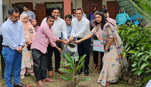 ফরিদপুর সদরে বৃক্ষরোপণ কর্মসূচি