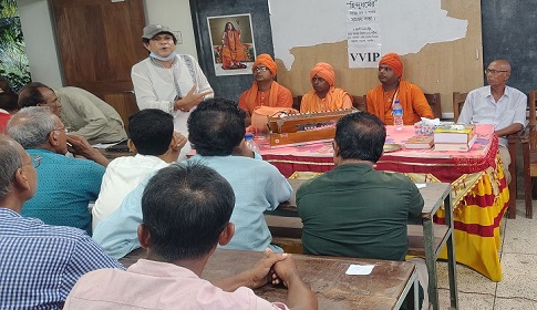 শ্যামনগরে হিন্দু ধর্মাবলম্বীদের সমন্বয় সভা