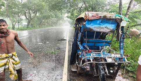 বড়াইগ্রামে ট্রাকের ধাক্কায় ইজিবাইকের চালকসহ নিহত ৩