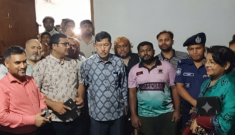 দুর্যোগে ও উন্নয়নে জনগণের পাশে আছে সরকার: দীপেন দেওয়ান