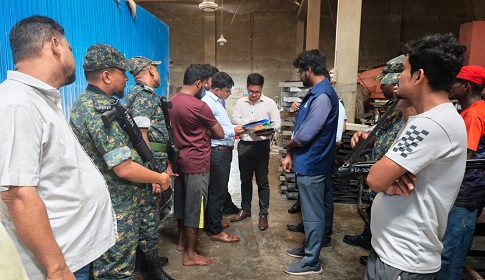 কানাইপুরের তিনটি বেকারিতে ‘টাস্কফোর্স’র মোবাইল কোর্ট অভিযান