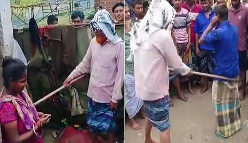 সারিয়াকান্দিতে নারী ও গ্রাম পুলিশকে মারধরের ভিডিও ভাইরাল