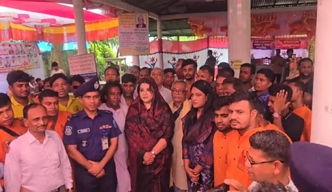 নগরকান্দায় রথযাত্রা মহোৎসব অনুষ্ঠিত