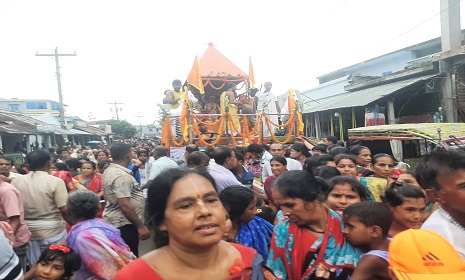 সাতক্ষীরায় জগন্নাথদেবের রথযাত্রা উদযাপিত