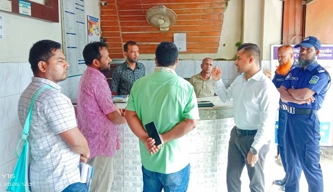 ফুলপুরে বেসরকারি ক্লিনিকে ভ্রাম্যমাণ আদালতের জরিমানা