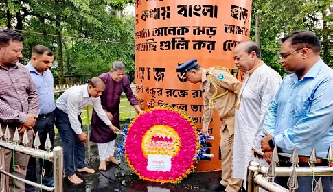 দিনাজপুরে জুলাই গণঅভ্যুত্থান দিবস পালিত