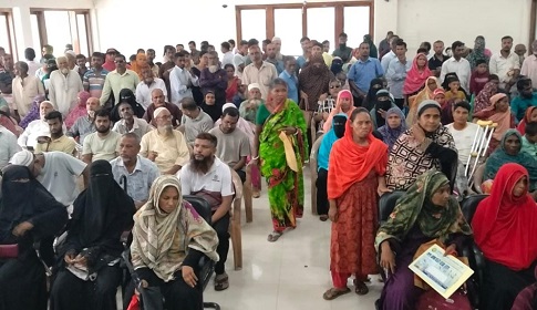 কাশিয়ানীতে যাচাইয়ে শনাক্ত শতাধিক প্রতিবন্ধী 