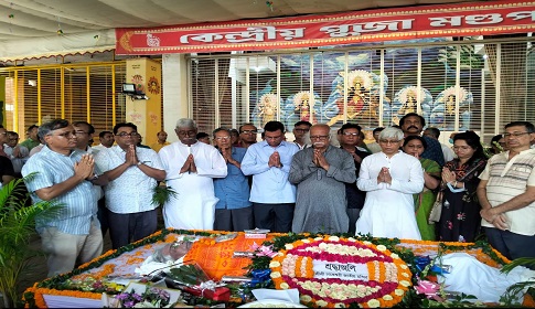 মানবাধিকার কর্মী রঞ্জন কর্মকারের শেষকৃত্যানুষ্ঠান সম্পন্ন