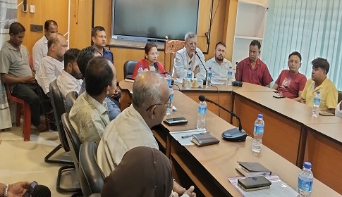 সোনাতলায় আইনশৃঙ্খলা সভা: যানজট-মাদক নিয়ে উদ্বেগ, সমাধানে গুরুত্বারোপ