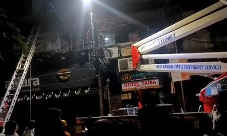 কলকাতায় নিউমার্কেট এলাকায় হোটেলে আগুন, ৯ বাংলাদেশি নিহত